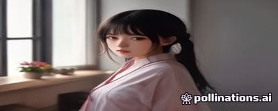 萌次元动漫角色图鉴页面展示，粉紫色调的萌系少女角色立绘排列整齐，画面清新可爱